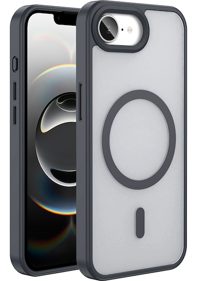Apple  Uyumlu iPhone 16e Kılıf M-safe Şarj Özellikli Mat Arka Yüzey Zore Sio Kapak