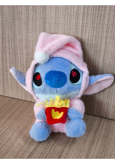 Stitch Peluş Oyuncak 30cm Popmart Kostümlü Stich Peluş Oyuncak Figür Çok Renkli