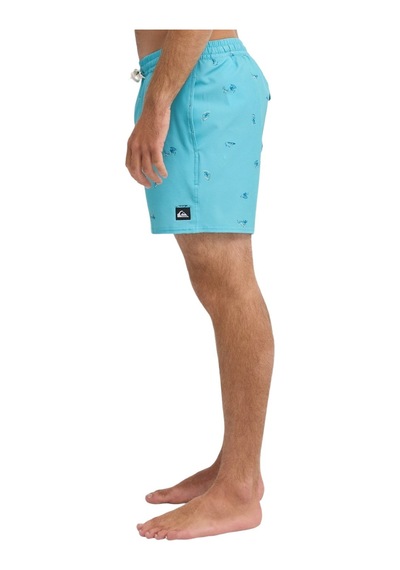 Quiksilver Quıksılver Stretch Prınted Bjk1 Mavi
