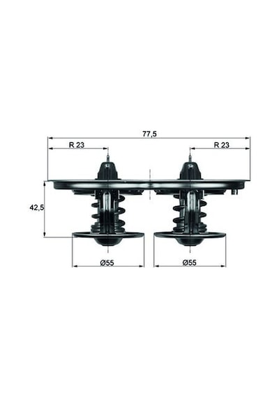 Mahle-av Termostat 71 Scanıa AOD-MAHLE TX3271D