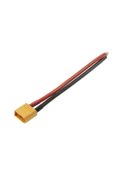 Xt90 Erkek Lipo Pil Şarj Kablosu 15 Cm 2,5mm Siaf Silikon Kablolu