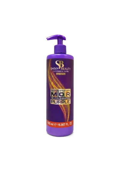 Shıny Beauty Mor Şampuan 500 Ml X 2 Adet Tüm Saçlar