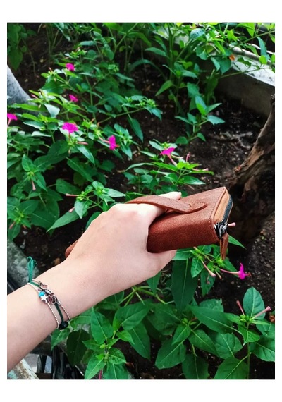 Ozka Leather Collection Telefon Bölmeli Cüzdan taba