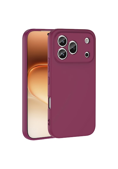 Maks Technology Honor 600 Pro 5g Kılıf Mkst Mara Lansman Kapak - Koyu Mor