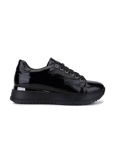 Tamer Tanca Kadın Hakiki Deri Siyah Rugan Sneakers & Spor Ayakkabı 322 2514502 Bn Ayk Sk25-26 Sıyah Krsk Rgn Siyah