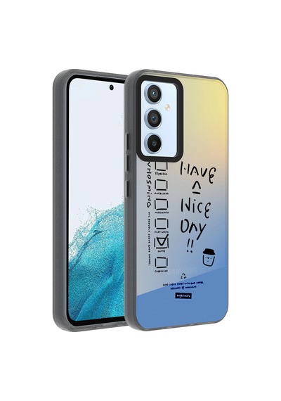 Galaxy Uyumlu A54 Kılıf Desenli Zore Dragon Sert Kapak Have