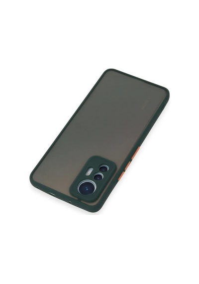 Uryport Xiaomi Mi 12 Lite Kılıf Montreal Silikon Kapak - Yeşil Normal