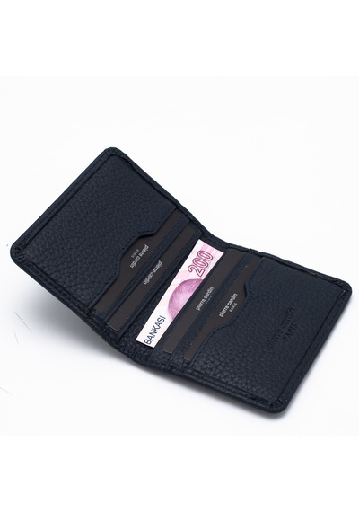 Pierre Cardin Unisex Deri Kartlık 1252 Lacivert