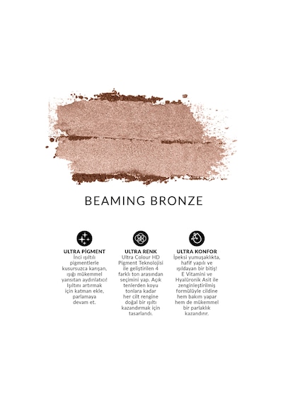 Ultra Colour Pudra Aydınlatıcı Breaming Bronze 0