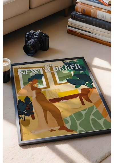 The New Yorker Çerçeveli Tablo March 29 2021