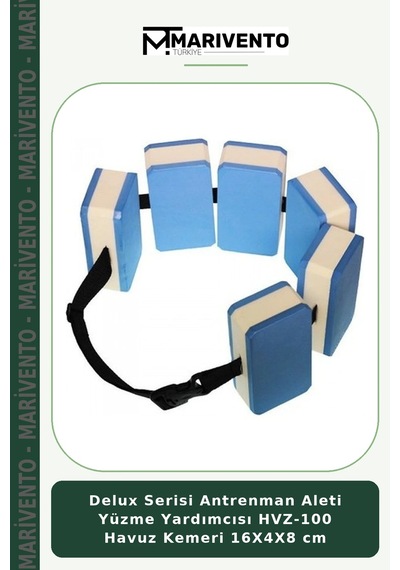 Delux Serisi Antrenman Aleti Yüzme Yardımcısı Hvz-100 Havuz Kemeri 16x4x8 Cm Belirtilmemiş