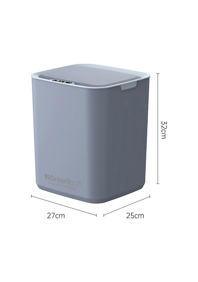 Ayrex Greentech Sensörlü Şarjlı 22 Litre Çöp Kovası Şarj Edilebilir Lityum Pilli / Gt-sc05b Genel
