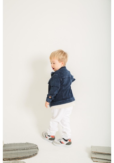 Nanica Kids Erkek Çocuk Gabardin Kot Ceket 124504 Lacivert