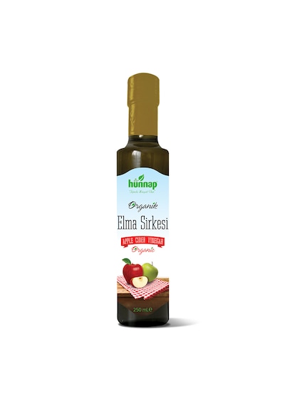 Hünnap Organik Elma Sirkesi 500ml 500 Ml