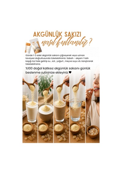 Akgünlük Sakızı - 100g - Boswellia Serrata Ağacından %100 Doğal Taze