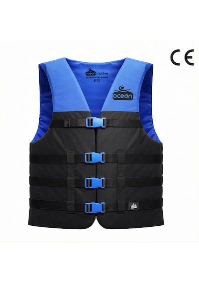 Ocean Can Yeleği 30 Newton Yüzdürme Yardımcısı 6-12 Yaş Mavi