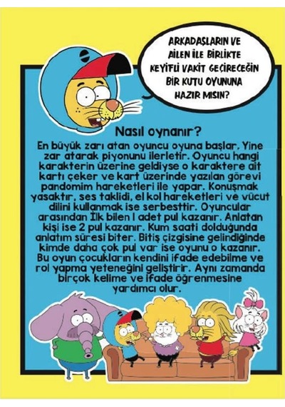 Mey İthalat Chv-102036 Bul Bakalim Kutu Oyunu