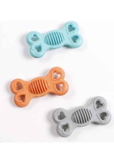 Petesia Kemik Şeklinde Diş Karşıyıcı Köpek Oyuncağı 5x9,5 Cm