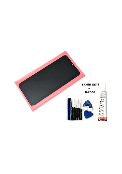 Tkgz Samsung Galaxy Uyumlu A03 A035f Lcd Ekran Dokunmatik B-7000+tamir Seti