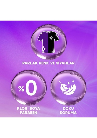 Sıvı Çamaşır Deterjanı Komple Bakım Serisi Argan Özü Renkliler Ve Siyahlar İçin 1.5 L