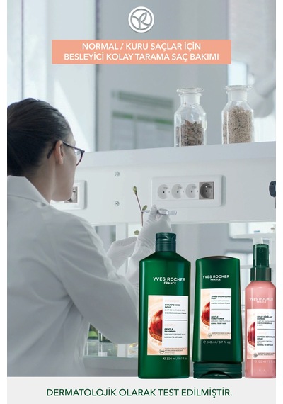 Yves Rocher Besleyici Kolay Tarama Şampuanı - Normal Saçlar / Douceur- Sls&sles İçermez & Tuzsuz & Vegan -300ml