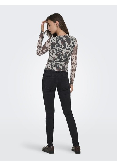 Only Onlnova L/s Mesh Top Kırmızı
