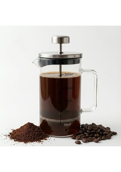 350 Ml Borosilikat Cam Termisil French Press Dayanıklı Cam Çay &amp Filtre Kahve Demleme, Bitki Çayı, Kahve Pr Diğer