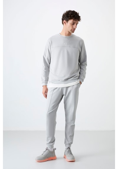 Tommy Life Keith Taş Basic Erkek Eşofman Takım - 85231 Taş Rengi Taş
