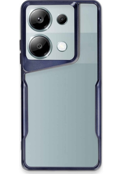 Note 13 Pro 4g Kılıf Boyi Silikon Kapak - Lacivert