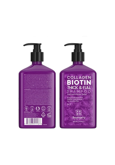 Beamarry Collagen Biotin Thick Full Shampoo 380 Ml
