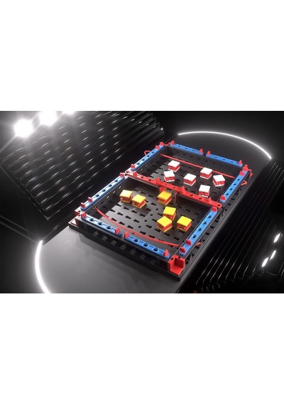Fischertechnik Slide Battle 102 Parça Yapım Oyuncağı Stem Mekanik Hız Oyunu