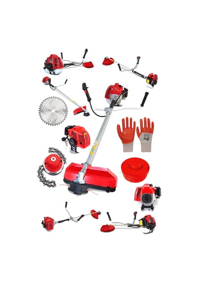 Steiner R-9100 Yan Tipi Benzinli Motorlu TırpanıMakinesi + Canavar Başlık
