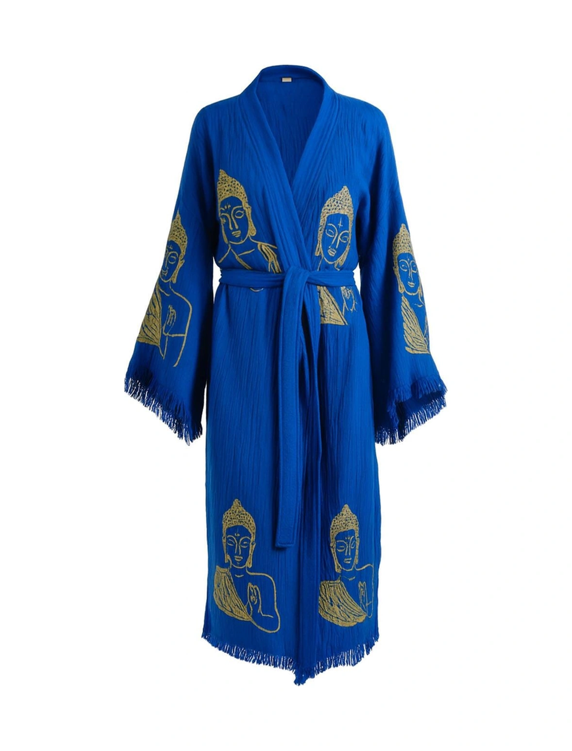 Brandsmithshop Mavi Serenity Buddha Kimono Çok Renkli