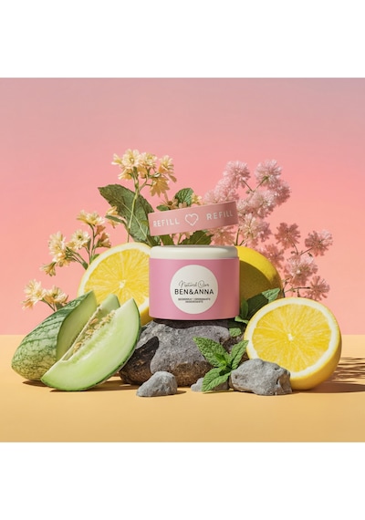 Ben & Anna Love Me Refill Deodorant Stick 40 Gr %100 Doğal Vegan, Alüminyum İçermez Nemlendirici
