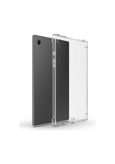 Samsung Galaxy Tab A8 10.5 Sm-x200 Kılıf Darbe Önleyici Anti Shock Şeffaf Silikon Tablet Case Arka Kapak