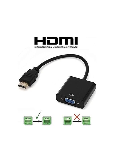 HDMI TO VGA KABLO ÇEVİRİCİ DÖNÜŞTÜRÜCÜ Hdmı Hdmi To Vga
