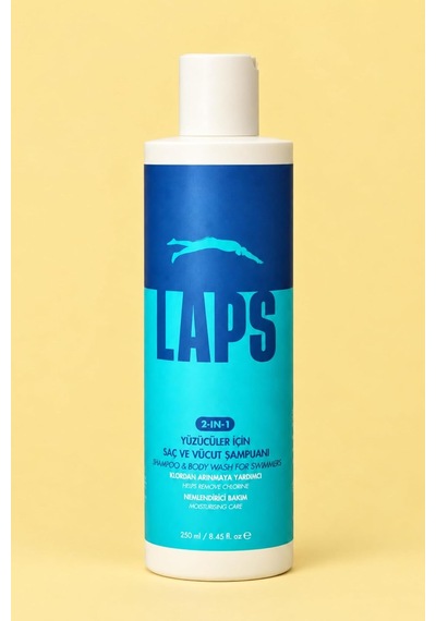 Laps Yüzücüler İçin Saç Ve Vücut Şampuanı, Klordan Arınmaya Yardımcı, Havuz Ve Yüzme Sonrası Saç Ve Vücut Bakımı, 250 Ml