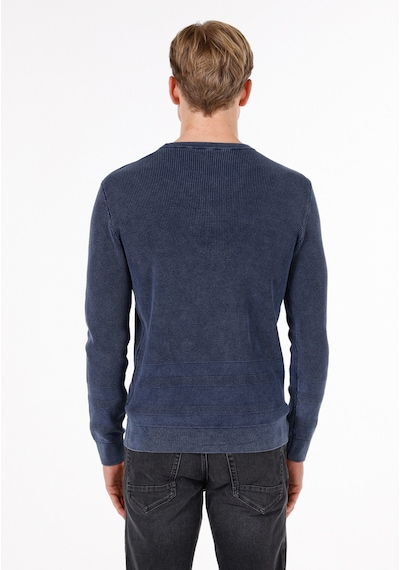 Colin's Colins Mavi Erkek Kazak Cl1072501 Q1.v1 Inv Indıgo İndigo