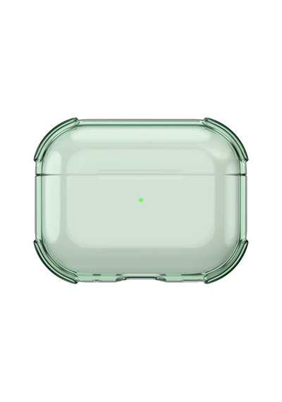 Apple Airpods Pro 3 3.nesil Crystal Kılıf - Yeşil