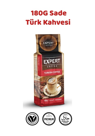 Türk Kahvesi Sade 180g Öğütülmüş