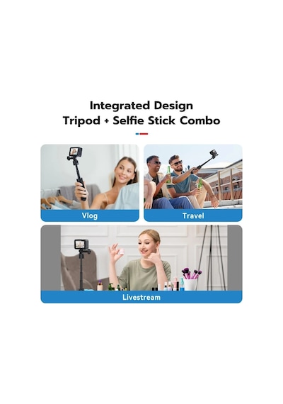 Telesin Mini Tripod Selfie Stick 40cm