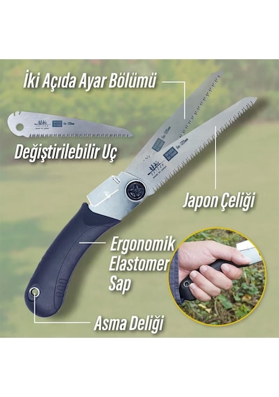 Suizan F003 Mini Katlanır Japon Testeresi 12 Cm