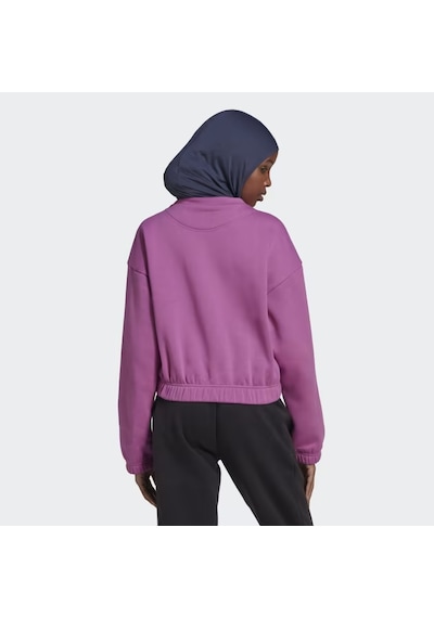 Adidas Hh8520 Studio Lounge Loose Fit Kadın Pembe Sweatshirt Pembe