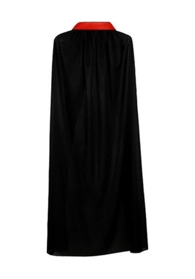 Drakula Vampir Pelerini Yakalı Yetişkin Boy 110Cm Drakula Vampir Pelerini Yakalı Yetişkin Boy 110Cm