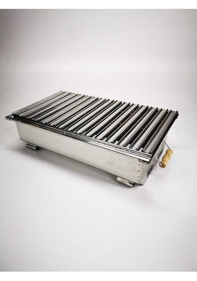 Mizan Marina Grill L Krom Mangal 35 x 60 CM
