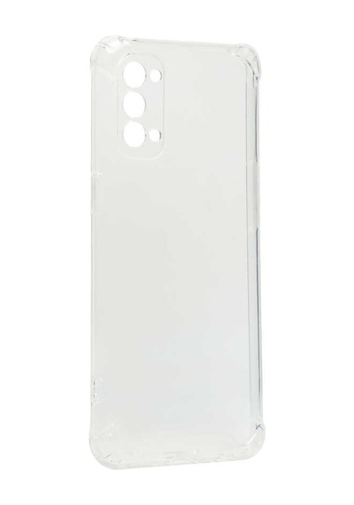 Goocamp Reno 4 Kılıf Kamera Korumalı Nitro Anti Shock Silikon - Renksiz Renksiz