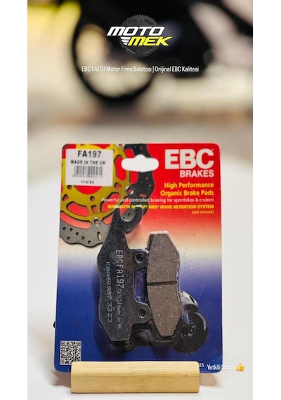 Kawasakı Ex 250 Ön-arka 08-12 Ebc Fa197 Motor Fren Balatası  Ebc Kalitesi