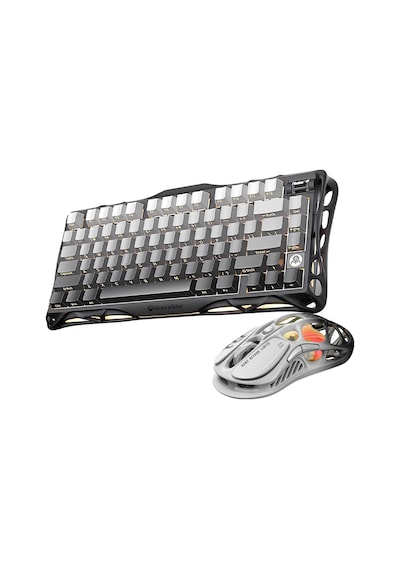 Gravastar Mercury K1+m1 Pro Kablosuz Rgb Işıklı Mekanik Q Gaming Klavye Ve Optik Mouse Seti