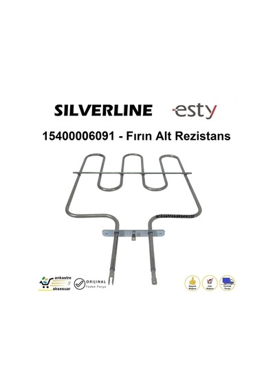 Silverline Esty Uyumlu Ankastre Fırın Alt Rezistans / Isıtıcı
