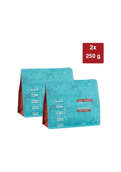 Kaave Roasterty Türk Kahvesi Turkuaz 2 x 250 G